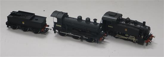 Eight 00-gauge diecast and other locomotives